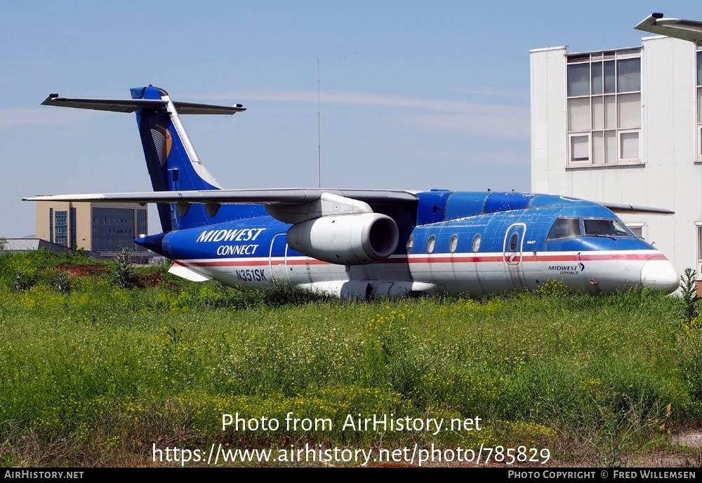 Aircraft Photo of N351SK | Fairchild Dornier 328-300 328JET | Midwest Connect | AirHistory.net #785829