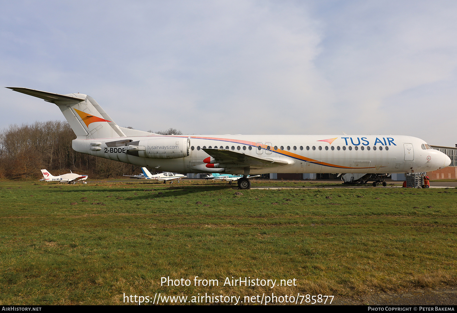 Aircraft Photo of 2-BDDE | Fokker 100 (F28-0100) | Tus Airways | AirHistory.net #785877