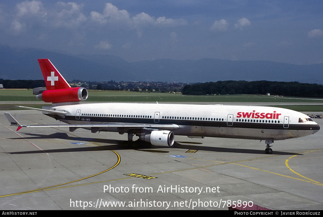 Aircraft Photo of HB-IWD | McDonnell Douglas MD-11 | Swissair | AirHistory.net #785890