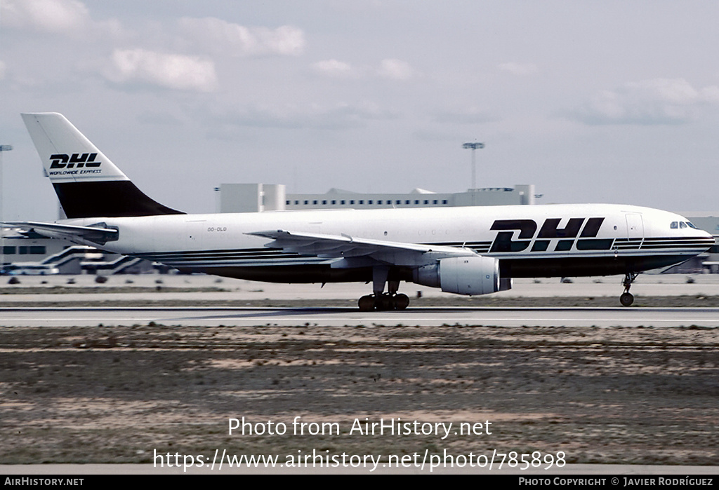 Aircraft Photo of OO-DLD | Airbus A300B4-203(F) | DHL Worldwide Express | AirHistory.net #785898