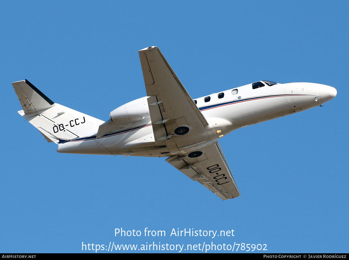 Aircraft Photo of OO-CCJ | Cessna 525 CitationJet CJ1+ | AirHistory.net #785902