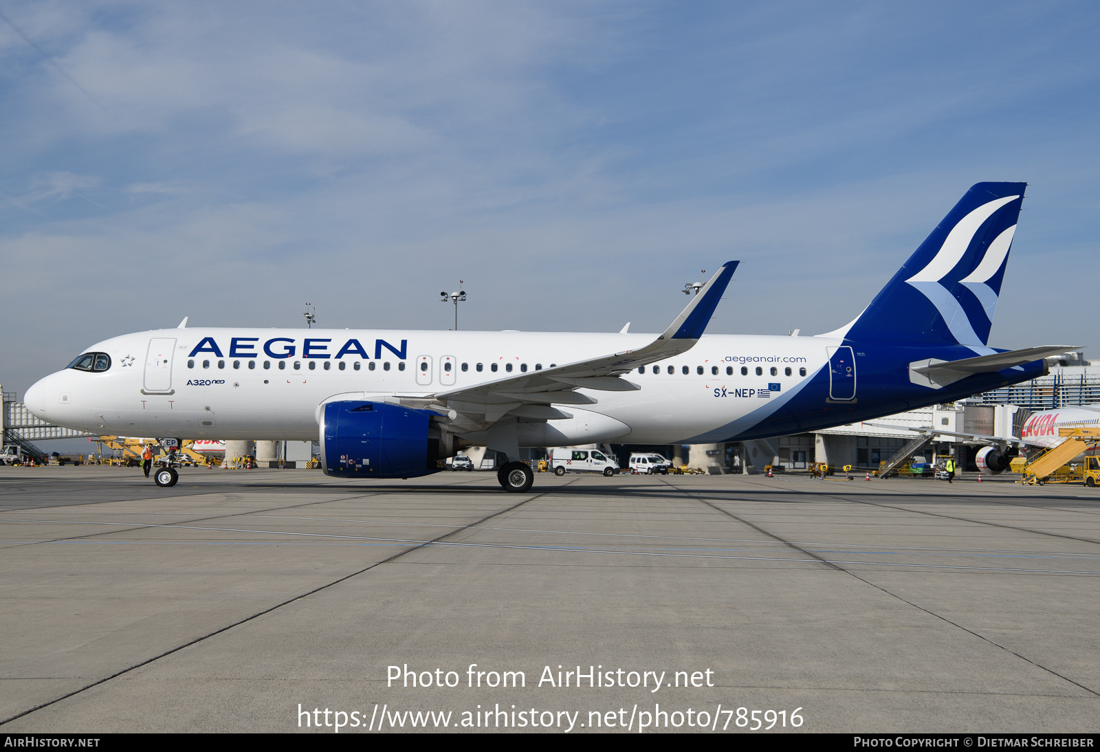 Aircraft Photo of SX-NEP | Airbus A320-271N | Aegean Airlines | AirHistory.net #785916