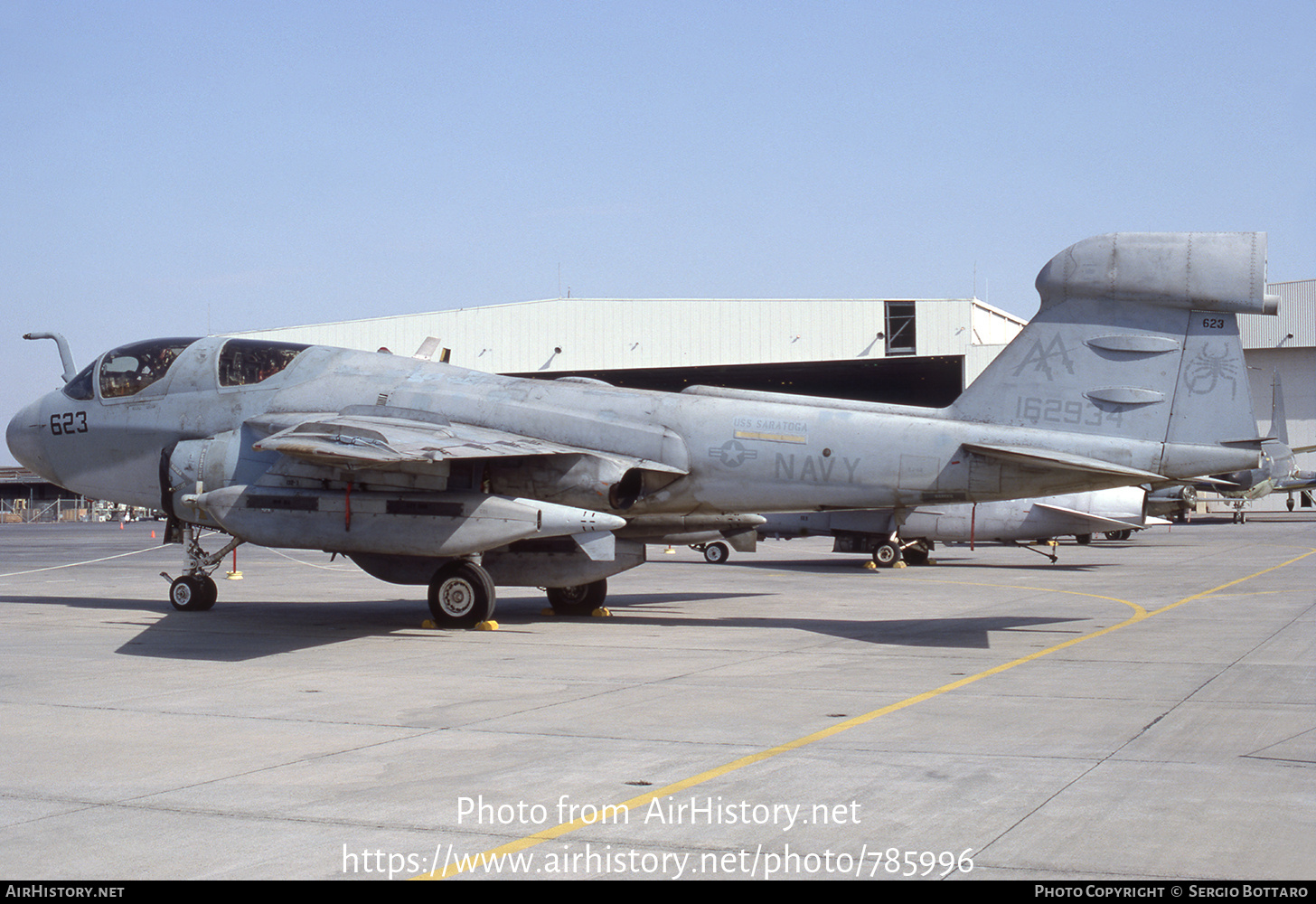 Aircraft Photo of 162934 | Grumman EA-6B Prowler (G-128) | USA - Navy | AirHistory.net #785996