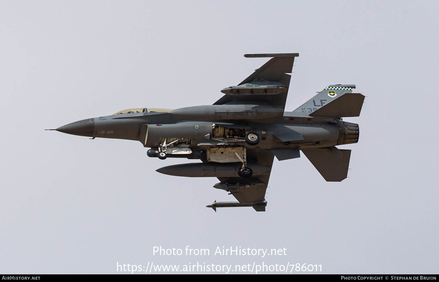 Aircraft Photo of 87-0394 / AF87-0394 | General Dynamics F-16D Fighting Falcon | USA - Air Force | AirHistory.net #786011