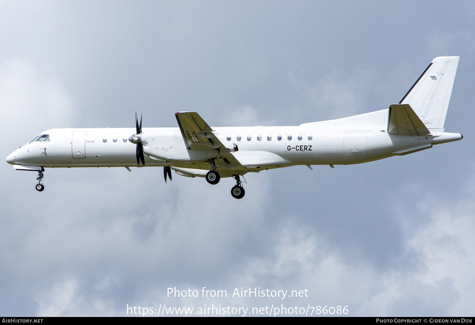 Aircraft Photo of G-CERZ | Saab 2000 | Eastern Airways | AirHistory.net #786086