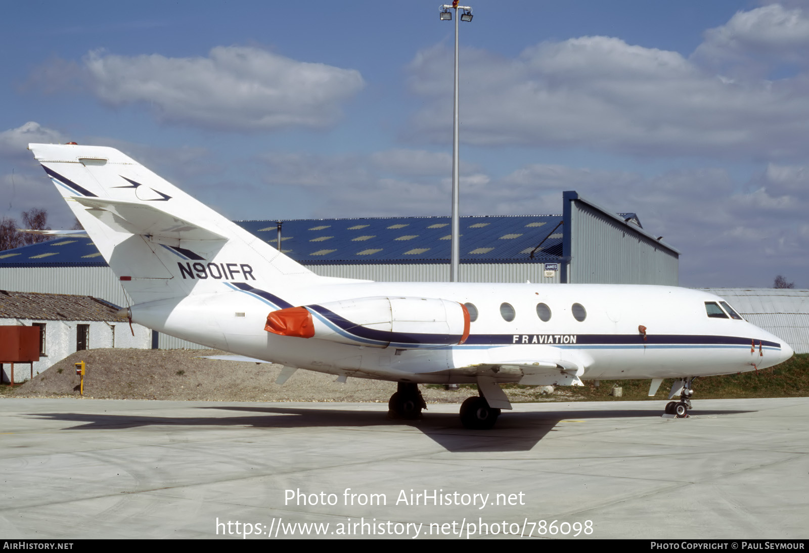 Aircraft Photo of N901FR | Dassault Falcon 20E | FR Aviation | AirHistory.net #786098