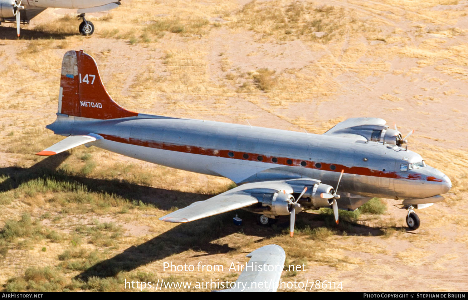 Aircraft Photo of N67040 | Douglas C-54P/AT Skymaster | Central Air Service | AirHistory.net #786114