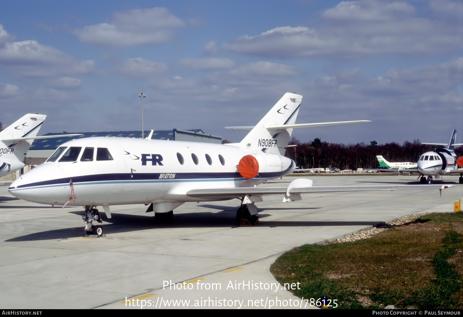 Aircraft Photo of N908FR | Dassault Falcon 20DC | FR Aviation | AirHistory.net #786125