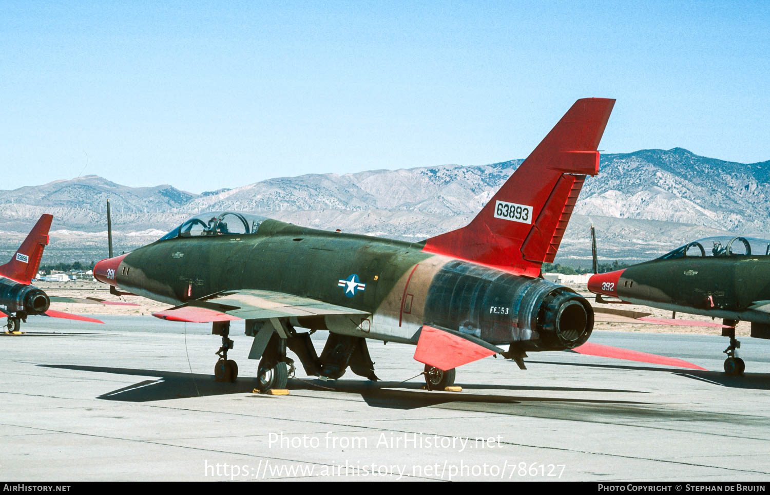 Aircraft Photo of 56-3893 / 63893 | North American QF-100F Super Sabre | USA - Air Force | AirHistory.net #786127