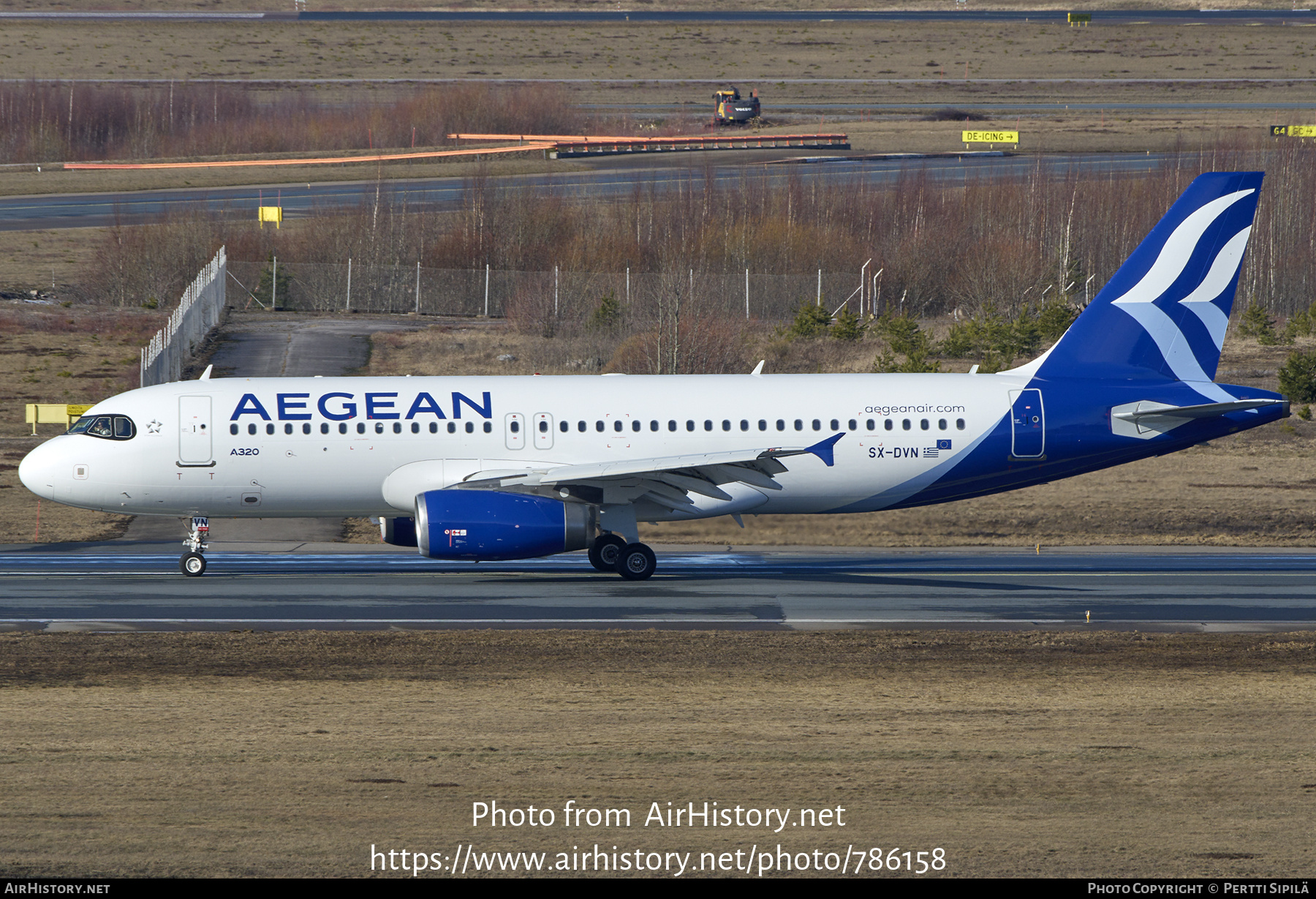 Aircraft Photo of SX-DVN | Airbus A320-232 | Aegean Airlines | AirHistory.net #786158