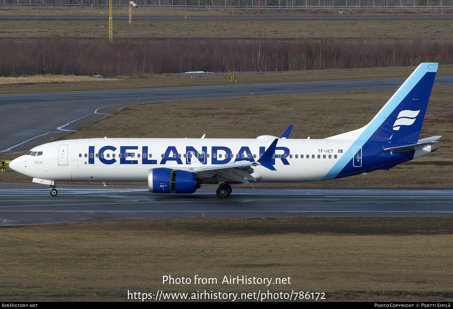 Aircraft Photo of TF-ICT | Boeing 737-8 Max 8 | Icelandair | AirHistory.net #786172