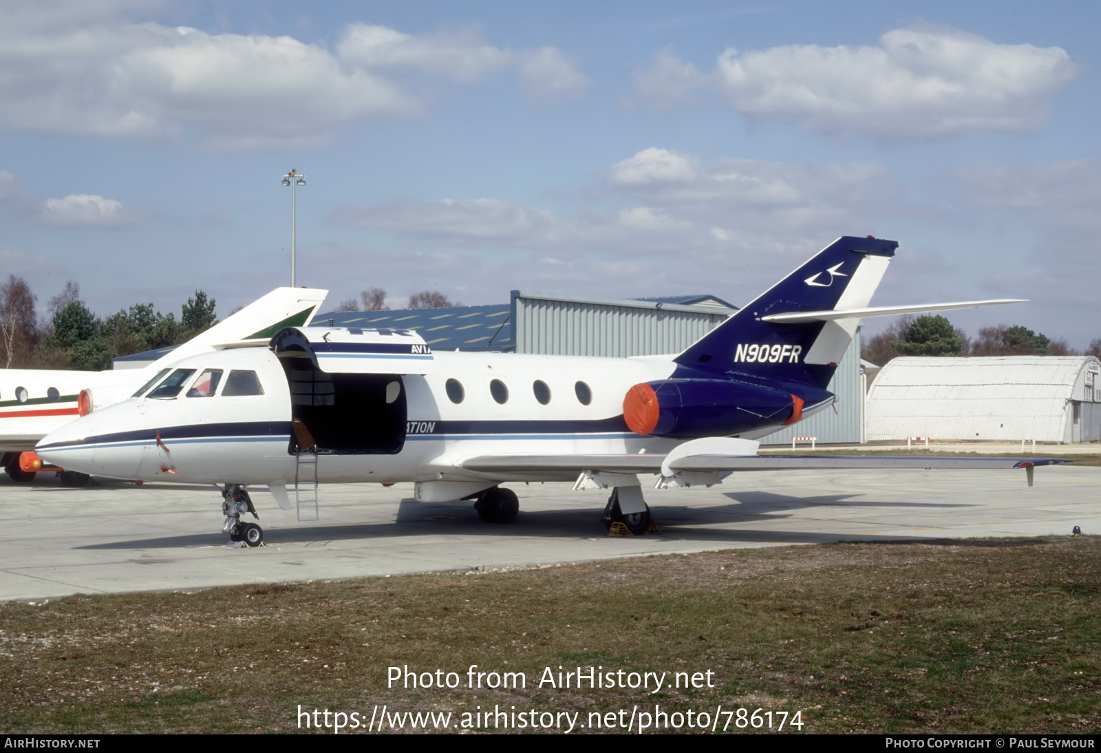 Aircraft Photo of N909FR | Dassault Falcon 20DC | FR Aviation | AirHistory.net #786174