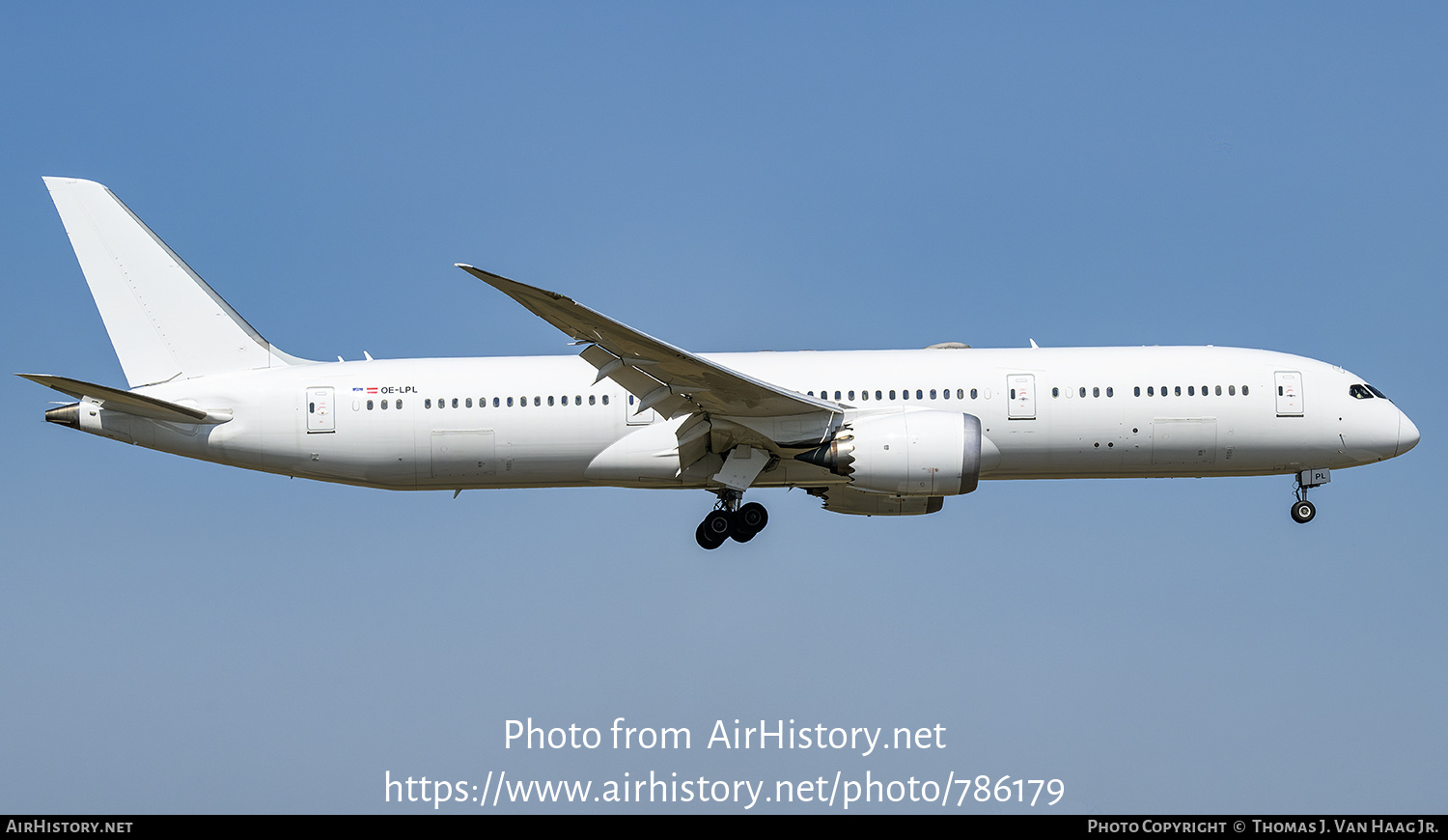 Aircraft Photo of OE-LPL | Boeing 787-9 Dreamliner | Austrian Airlines | AirHistory.net #786179