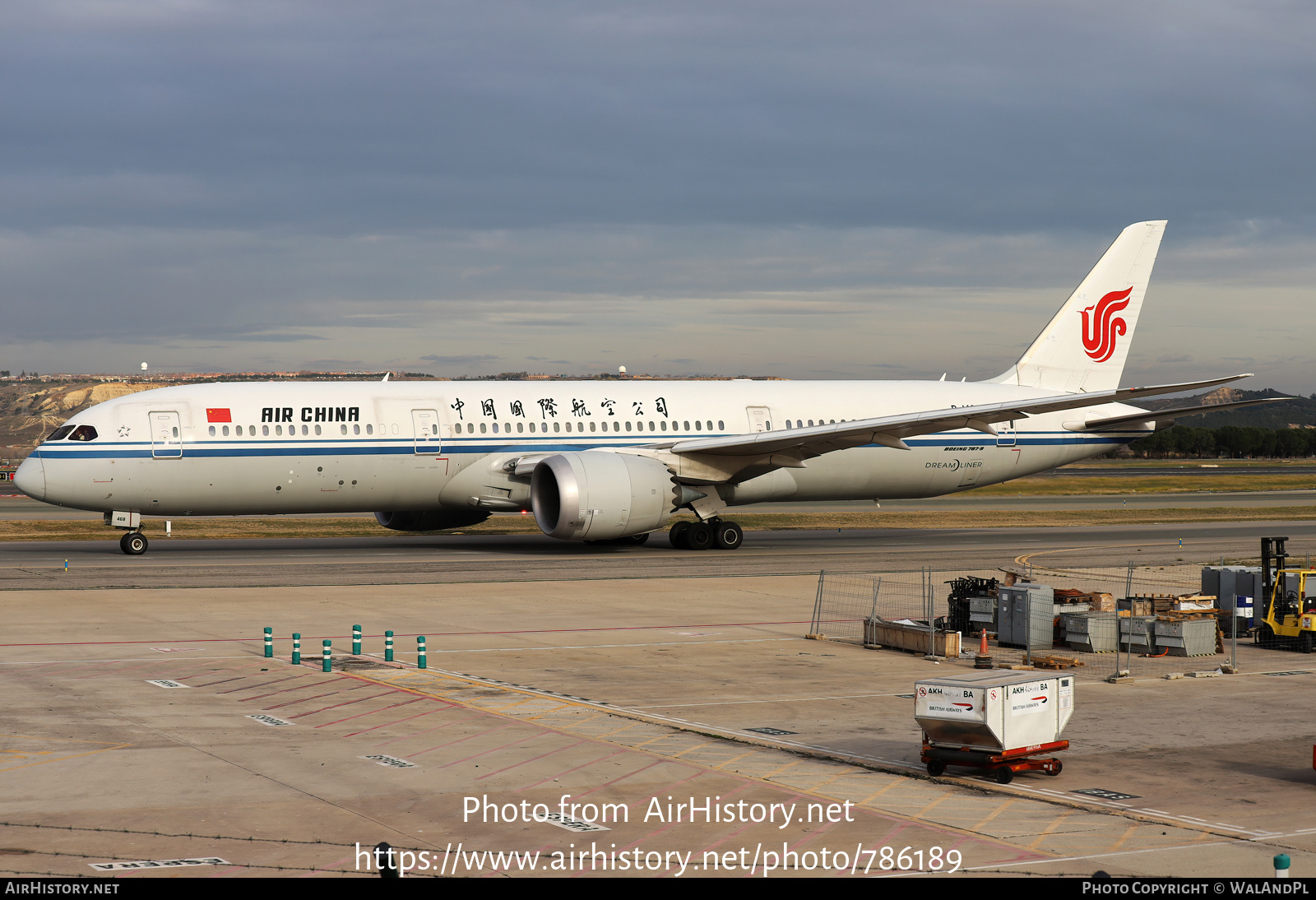 Aircraft Photo of B-1468 | Boeing 787-9 Dreamliner | Air China | AirHistory.net #786189