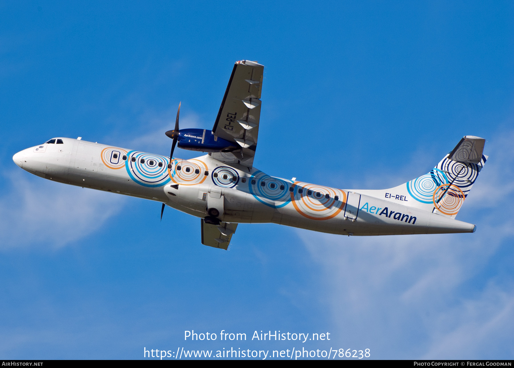 Aircraft Photo of EI-REL | ATR ATR-72-500 (ATR-72-212A) | Aer Arann | AirHistory.net #786238