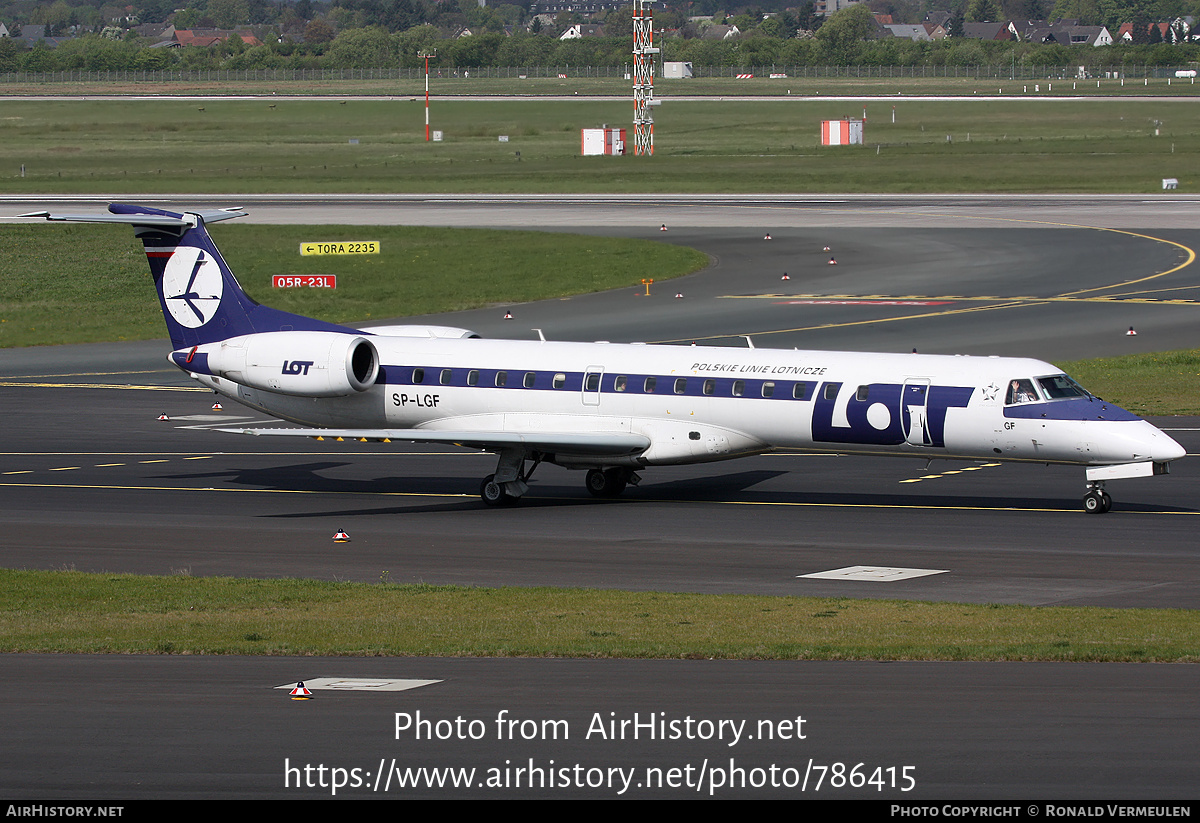 Aircraft Photo of SP-LGF | Embraer ERJ-145MP (EMB-145MP) | LOT Polish Airlines - Polskie Linie Lotnicze | AirHistory.net #786415