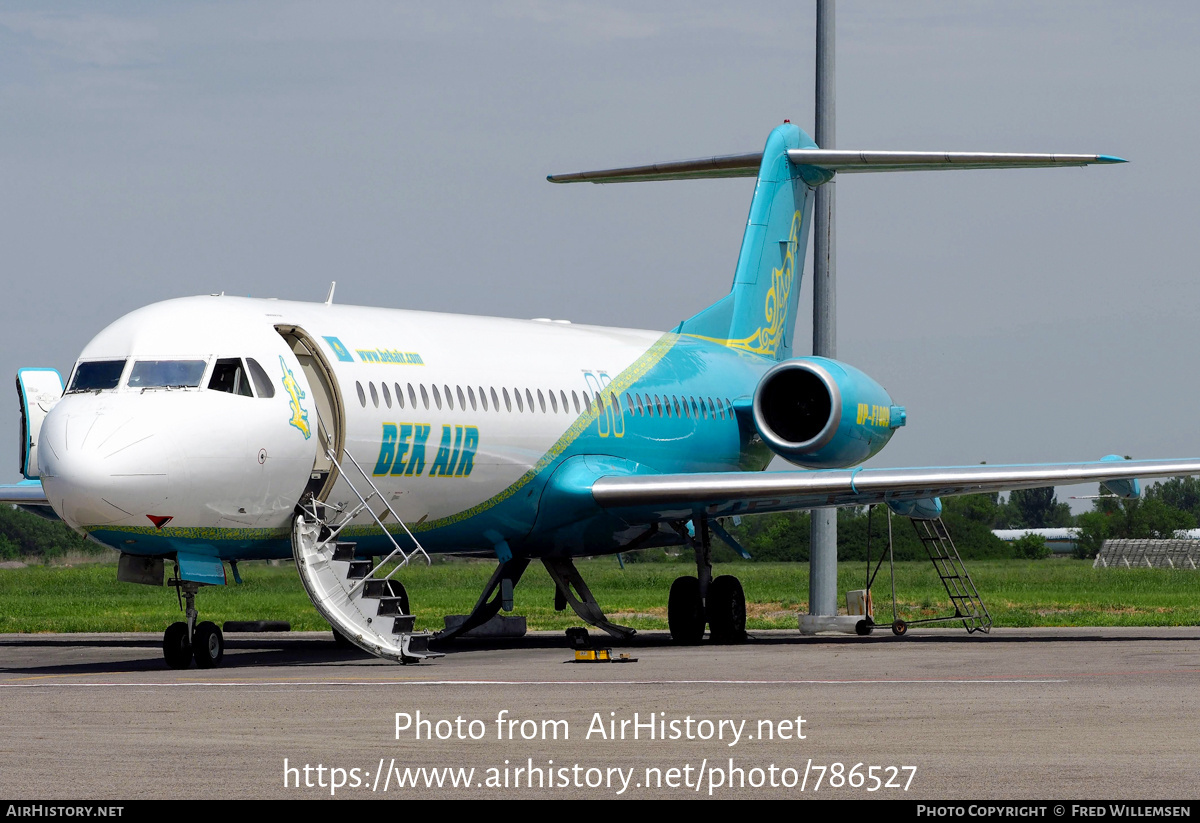 Aircraft Photo of UP-F1009 | Fokker 100 (F28-0100) | Bek Air | AirHistory.net #786527