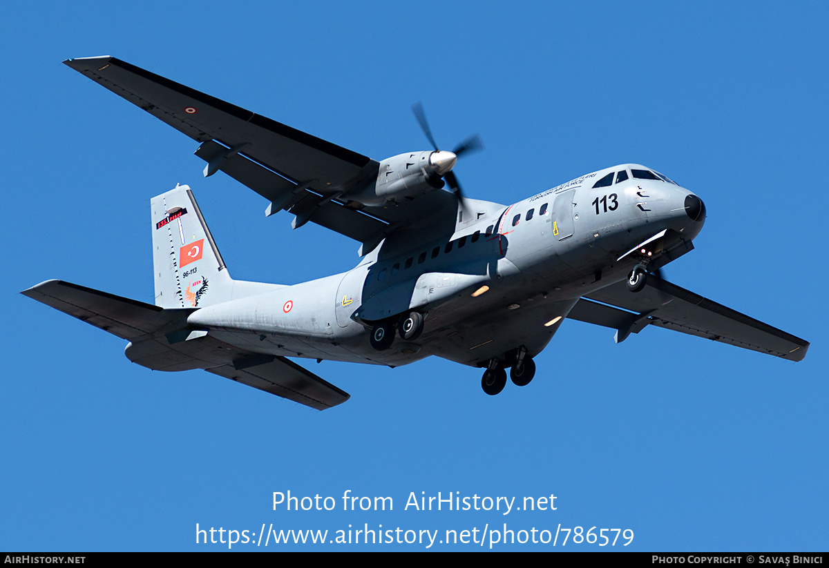 Aircraft Photo of 96-113 | CASA/IPTN CN235M-100 | Turkey - Air Force | AirHistory.net #786579