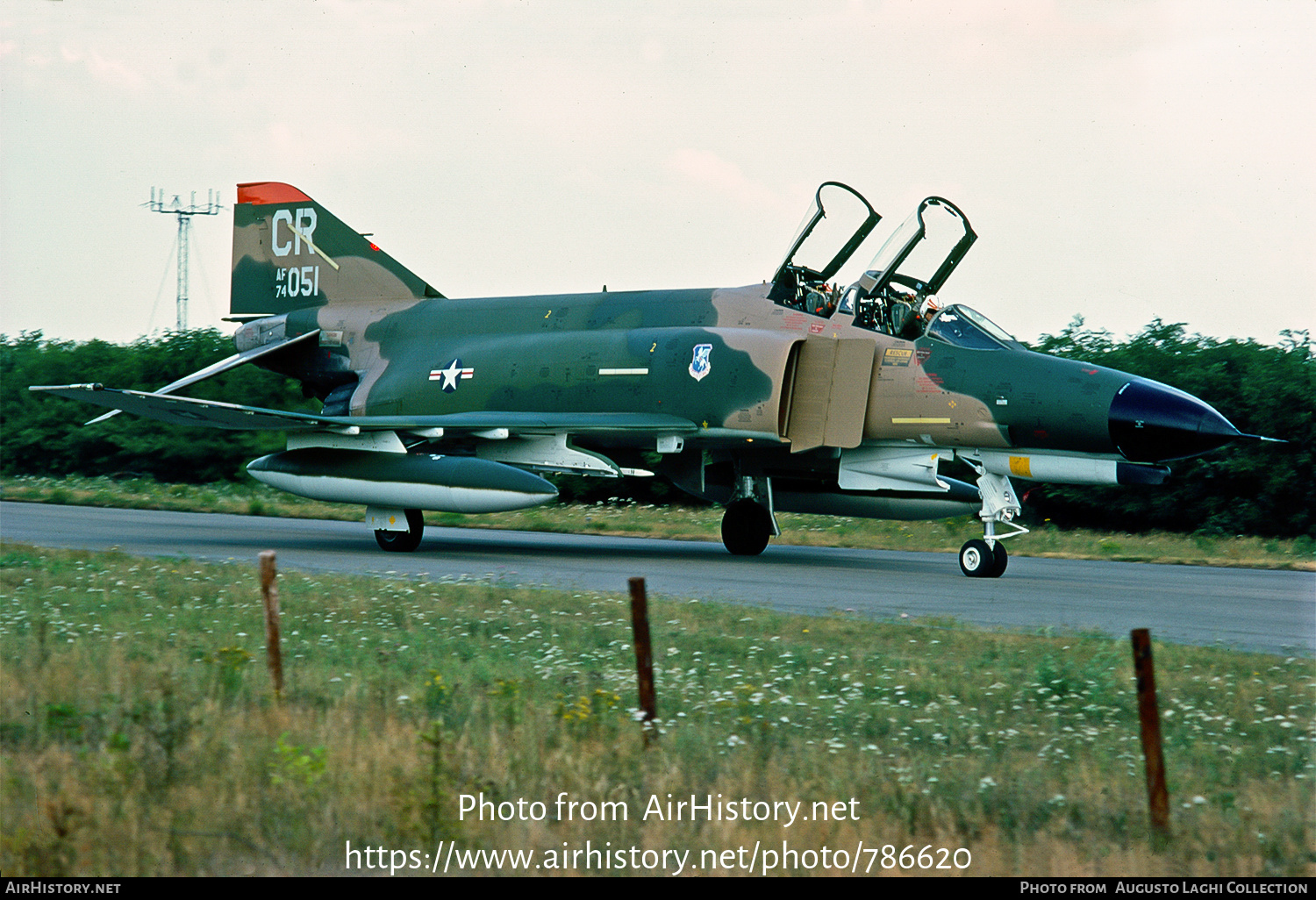 Aircraft Photo of 74-1051 / AF74-051 | McDonnell Douglas F-4E Phantom II | USA - Air Force | AirHistory.net #786620