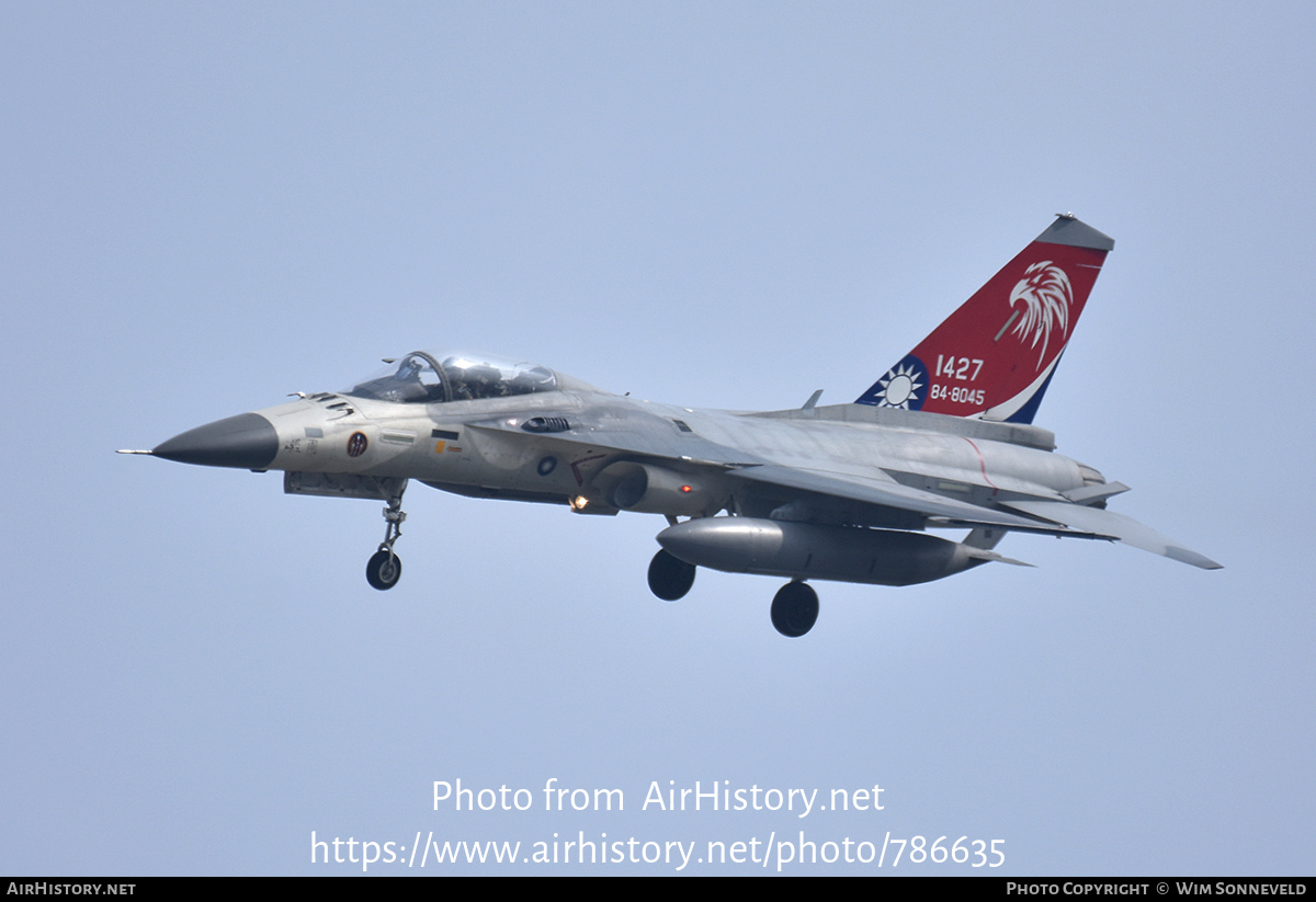 Aircraft Photo of 1427 / 84-8045 | AIDC F-CK-1C Hsung Ying | Taiwan - Air Force | AirHistory.net #786635