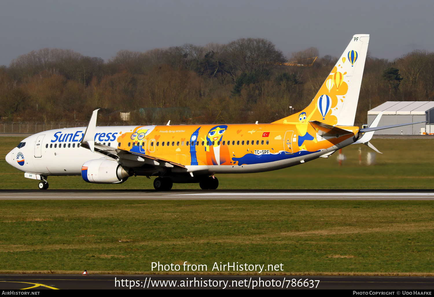 Aircraft Photo of TC-SPF | Boeing 737-8K5 | SunExpress | AirHistory.net #786637