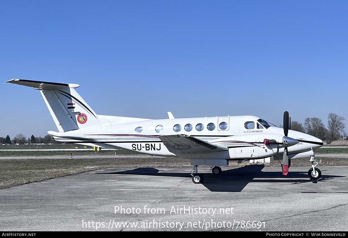 Aircraft Photo of SU-BNJ | Beech 200SE Super King Air | Nuclear Materials Authority | AirHistory.net #786691