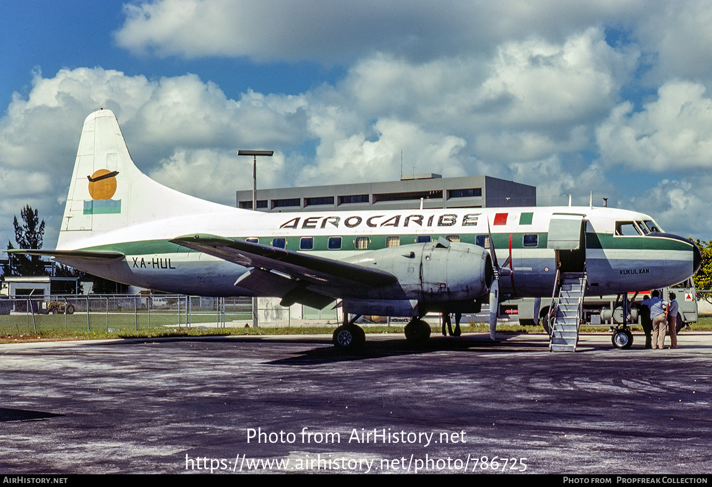 Aircraft Photo of XA-HUL | Convair VT-29B | Aerocaribe | AirHistory.net #786725