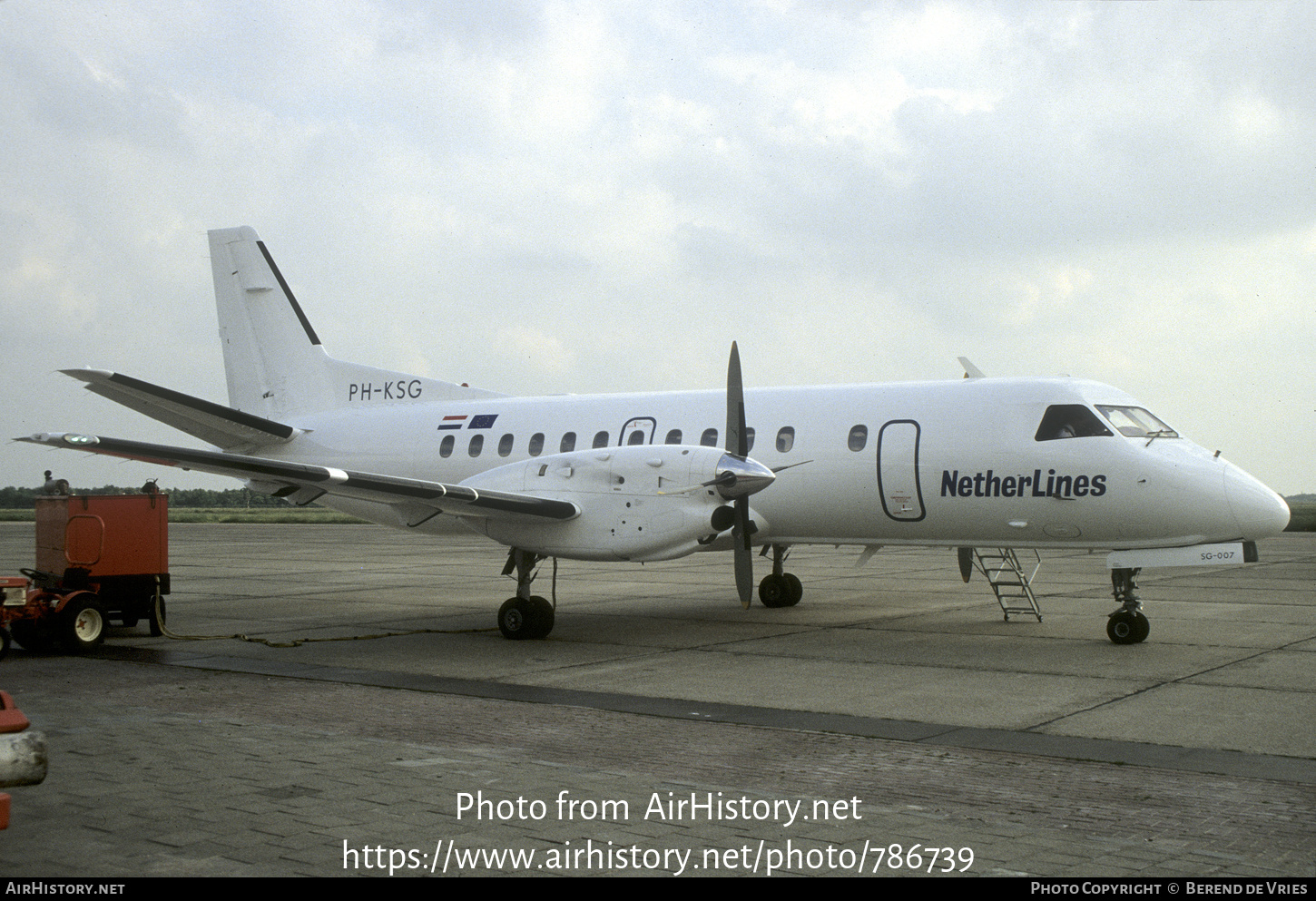 Aircraft Photo of PH-KSG | Saab 340B | Netherlines | AirHistory.net #786739