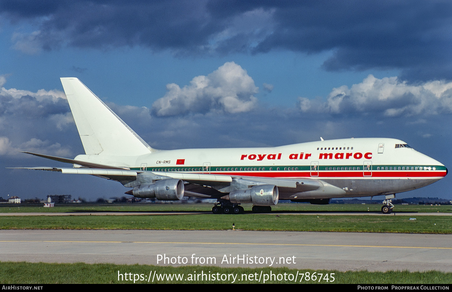 Aircraft Photo of CN-RMS | Boeing 747SP-44 | Royal Air Maroc - RAM | AirHistory.net #786745