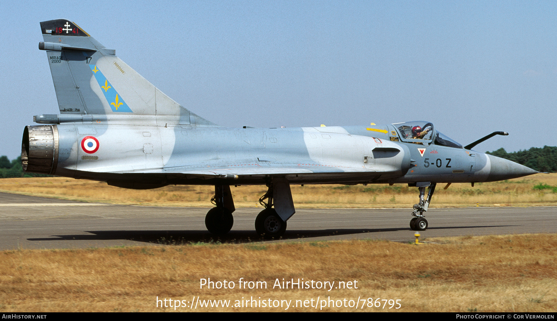 Aircraft Photo of 17 | Dassault Mirage 2000C | France - Air Force | AirHistory.net #786795