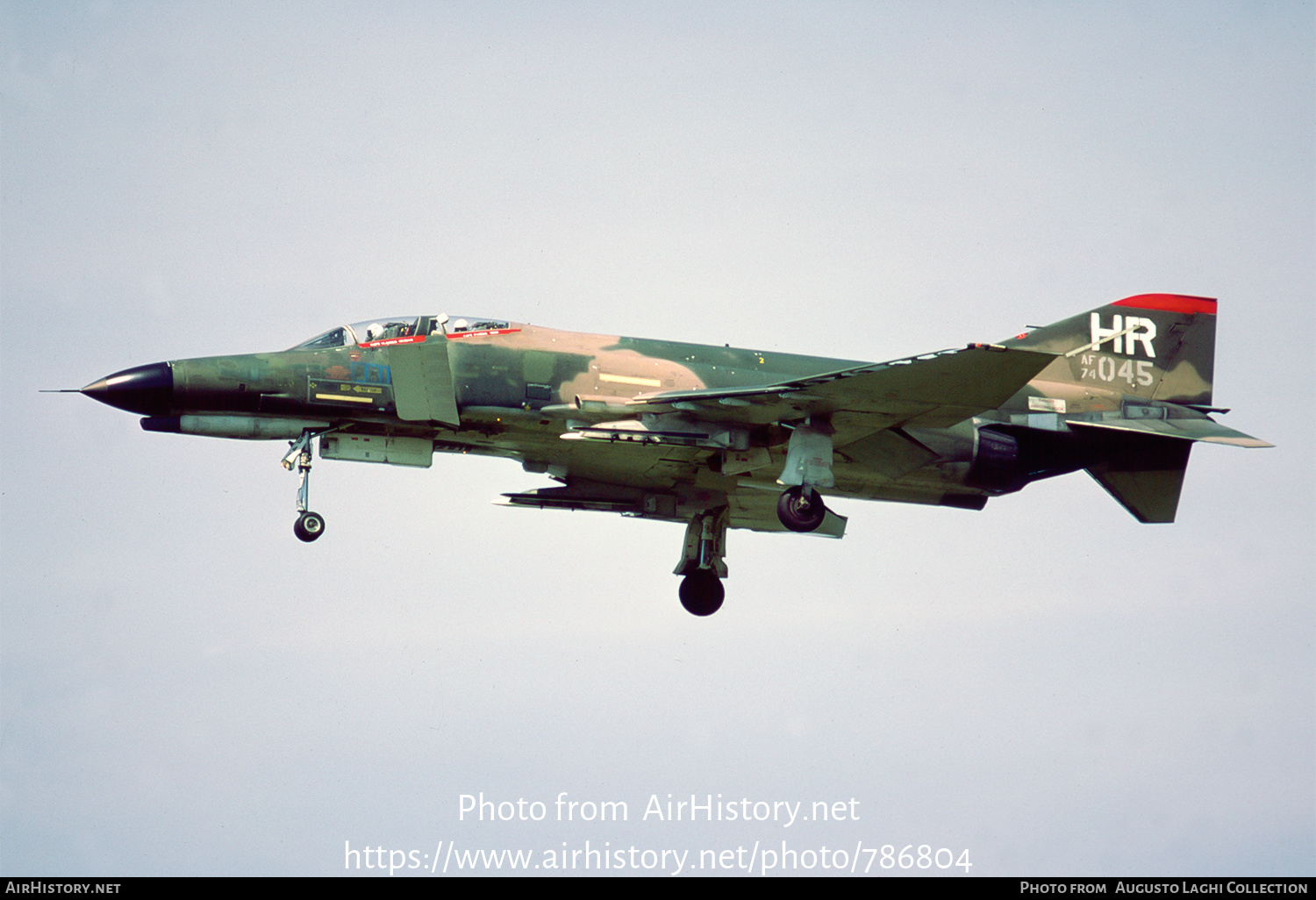 Aircraft Photo of 74-1045 / AF74-045 | McDonnell Douglas F-4E Phantom II | USA - Air Force | AirHistory.net #786804