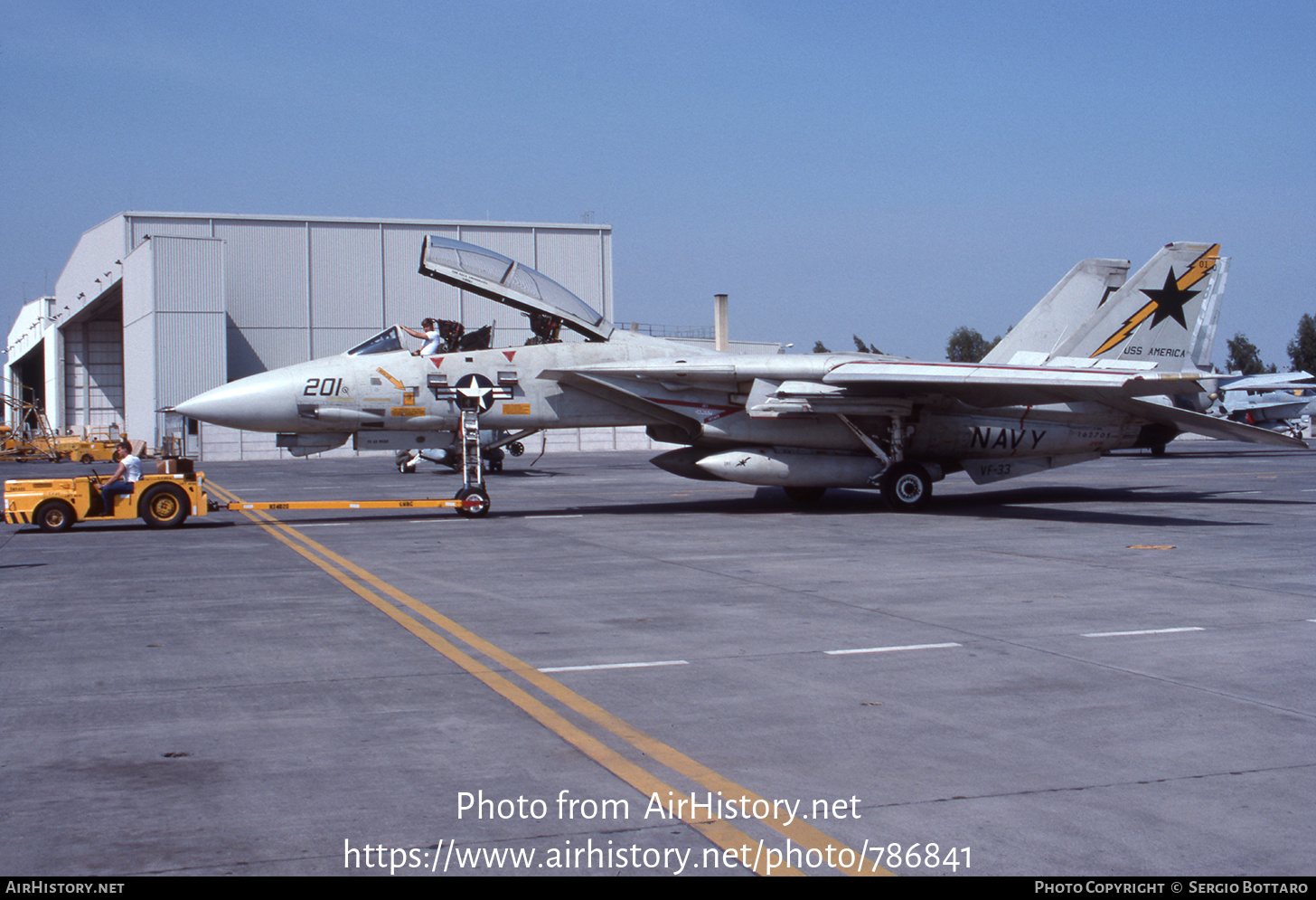 Aircraft Photo of 162705 | Grumman F-14A Tomcat | USA - Navy | AirHistory.net #786841