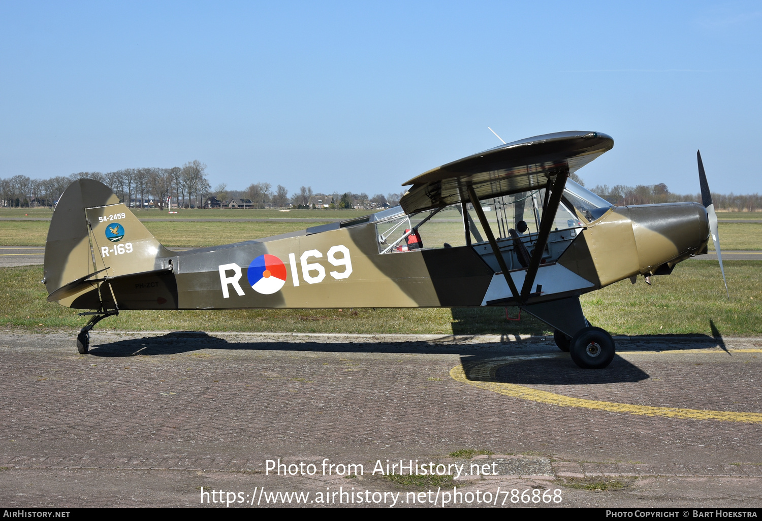 Aircraft Photo of PH-ZCT / R-169 | Piper PA-18-135 Super Cub | Netherlands - Air Force | AirHistory.net #786868