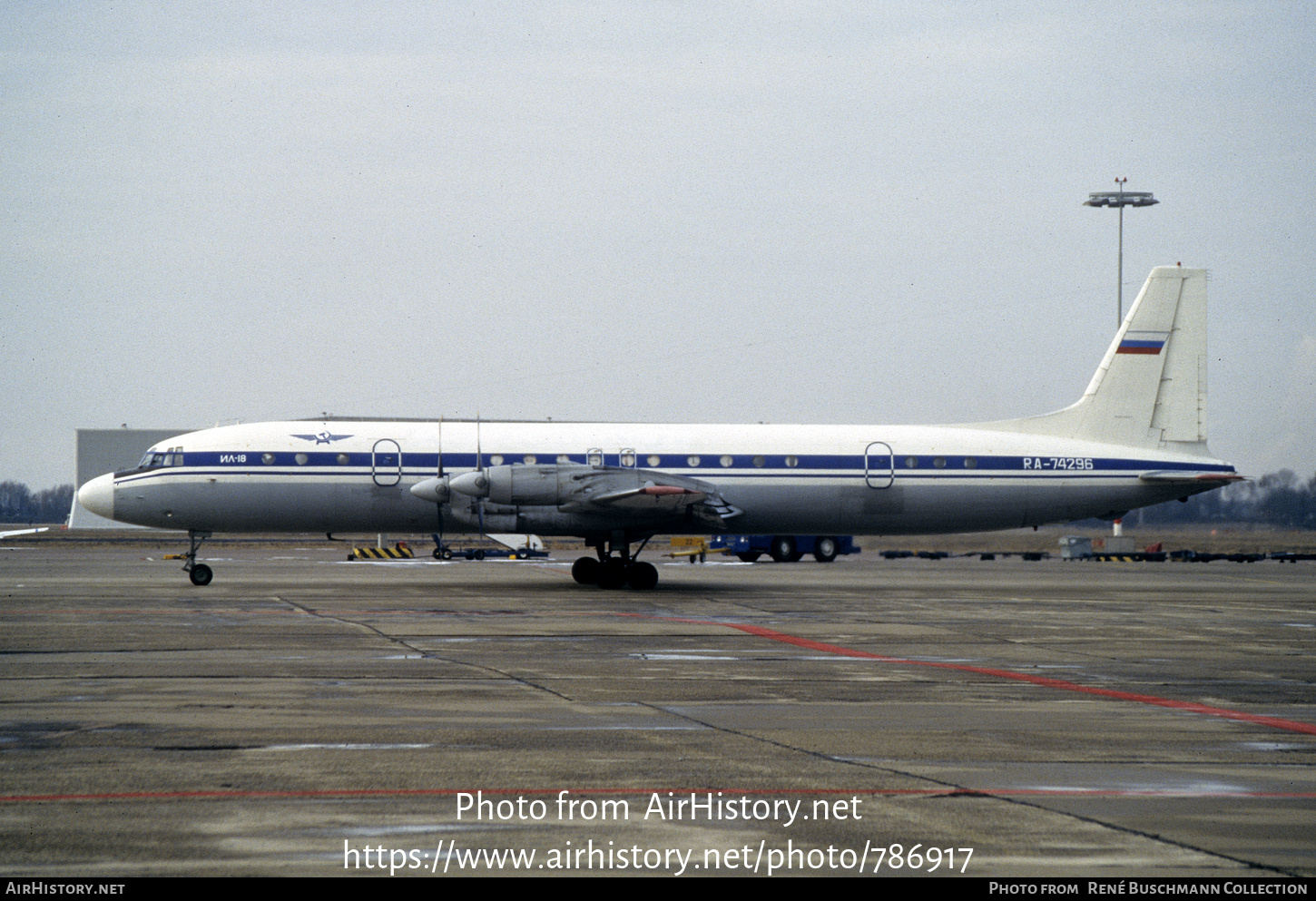 Aircraft Photo of RA-74296 | Ilyushin Il-18D | AirHistory.net #786917