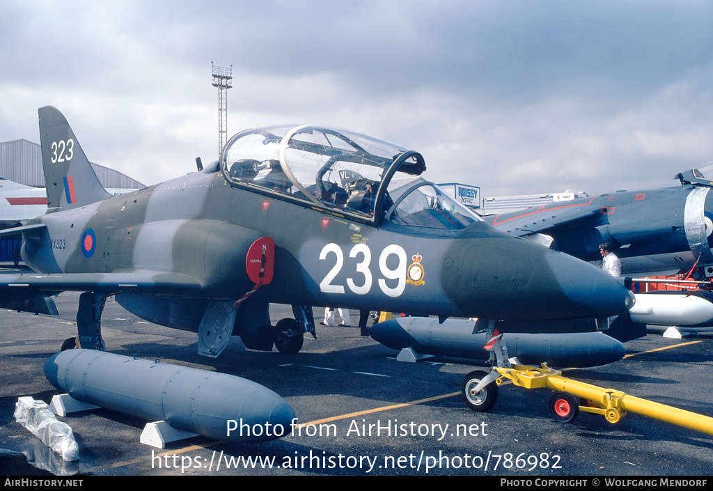 Aircraft Photo of XX323 | British Aerospace Hawk T.1A | UK - Air Force | AirHistory.net #786982