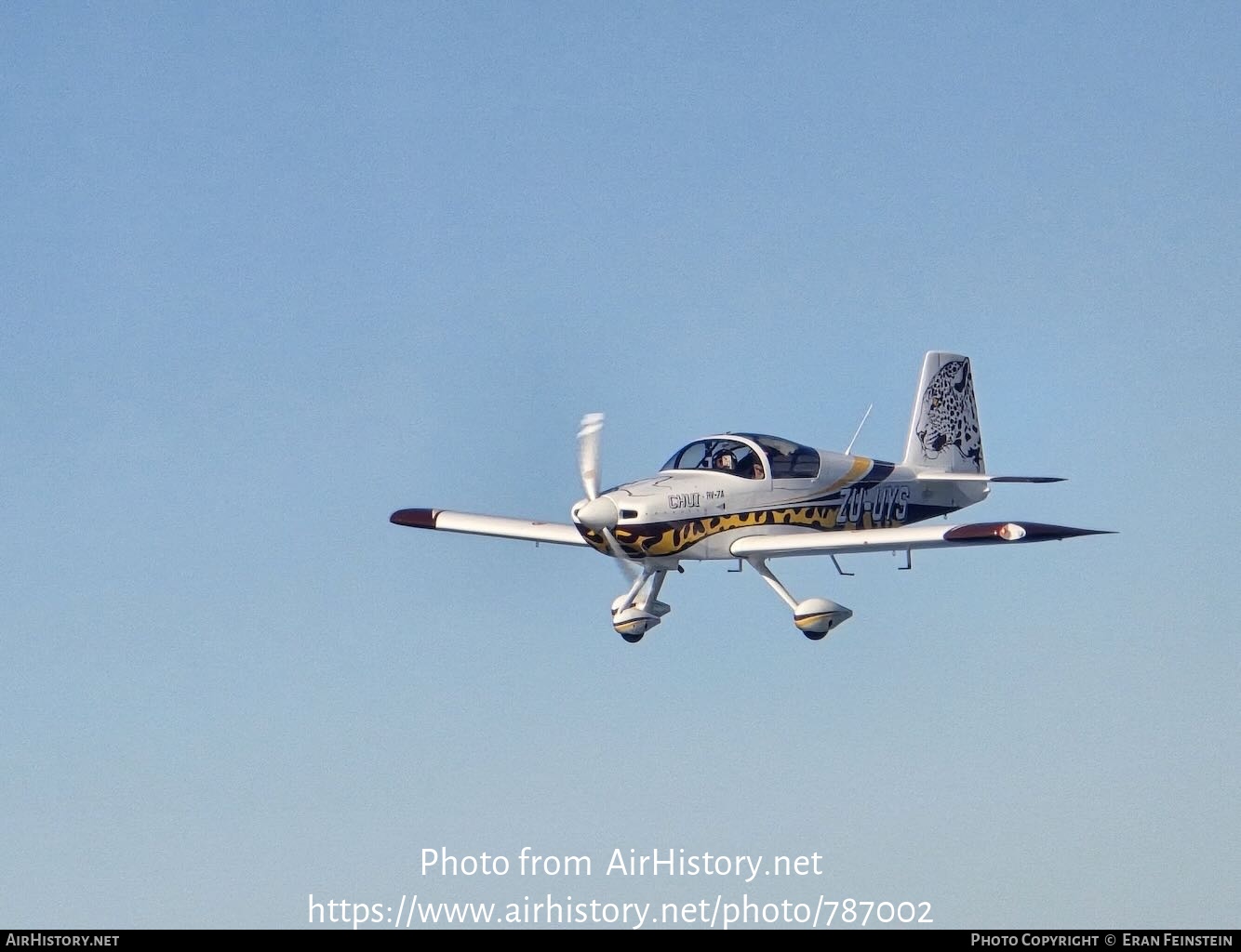 Aircraft Photo of ZU-UYS | Van's RV-7A | AirHistory.net #787002