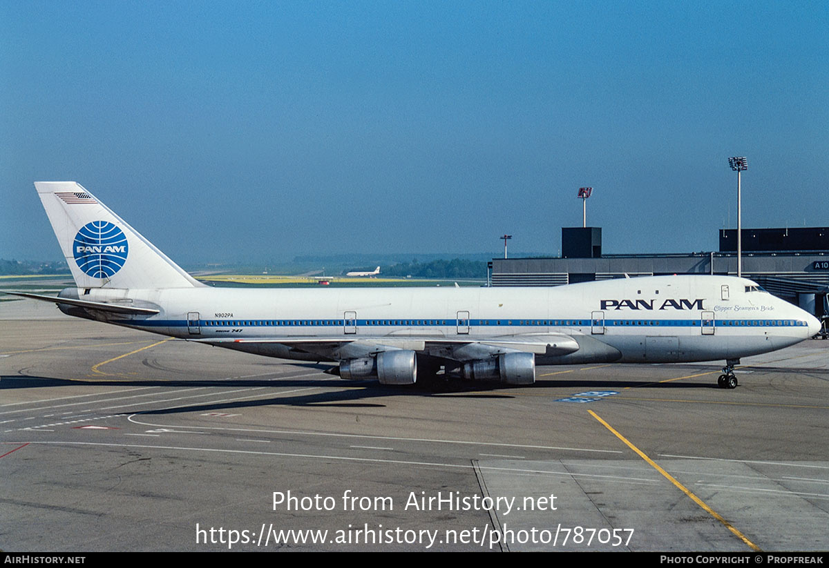 Aircraft Photo of N902PA | Boeing 747-132(SCD) | Pan American World Airways - Pan Am | AirHistory.net #787057