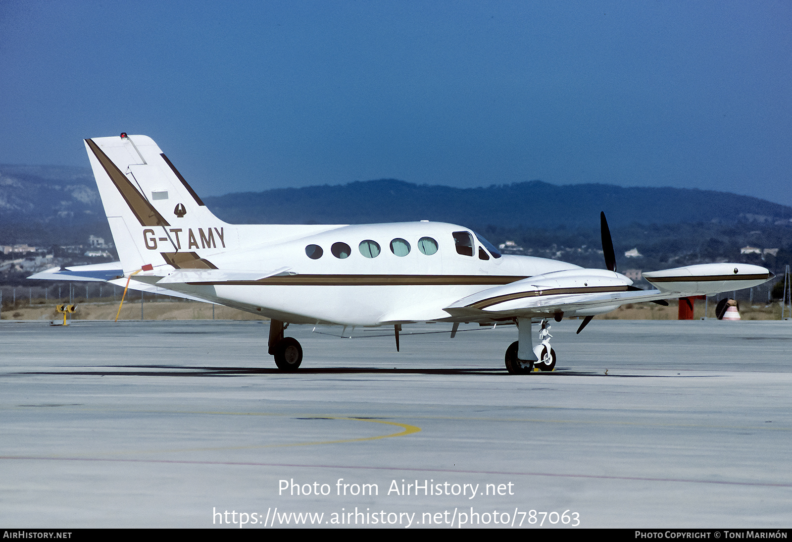 Aircraft Photo of G-TAMY | Cessna 421B Golden Eagle | AirHistory.net #787063