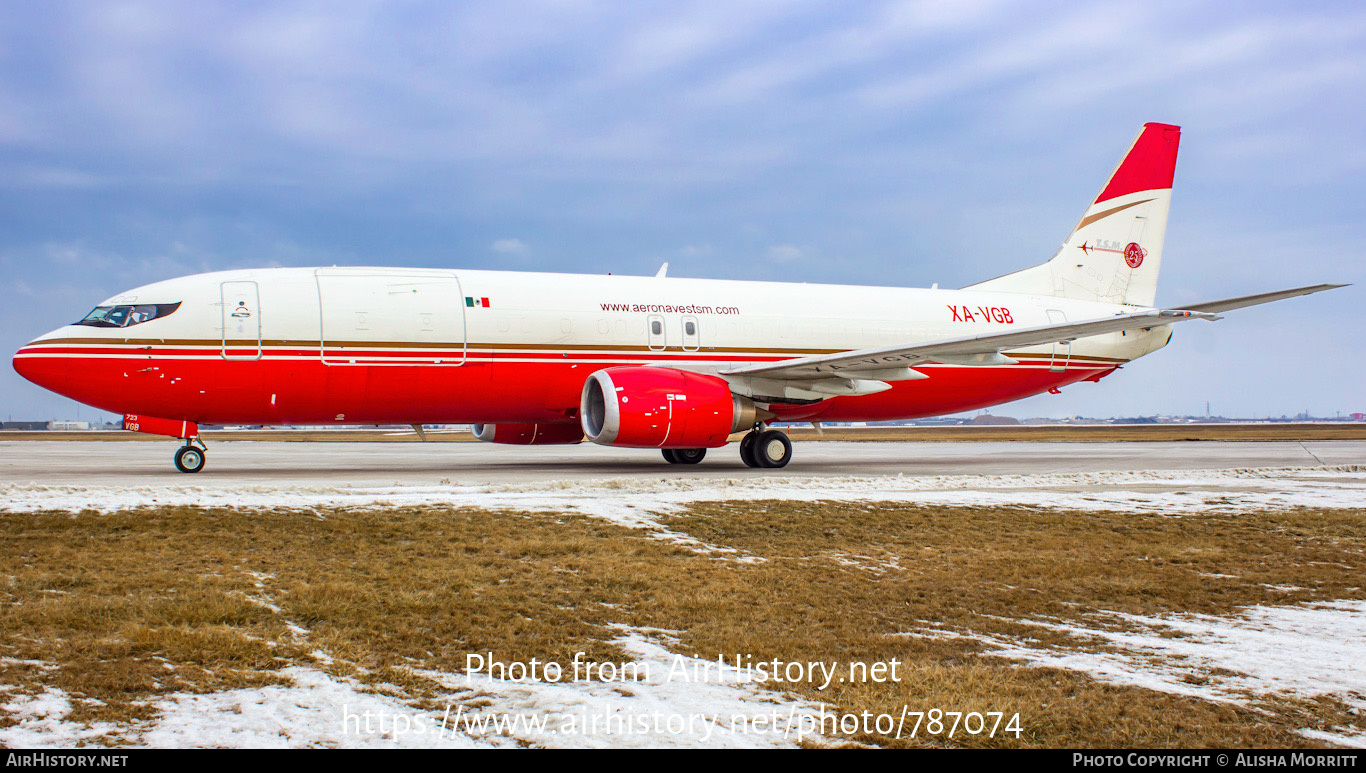 Aircraft Photo of XA-VGB | Boeing 737-46N(SF) | Aeronaves TSM - Transportes Saltillo Monterrey | AirHistory.net #787074