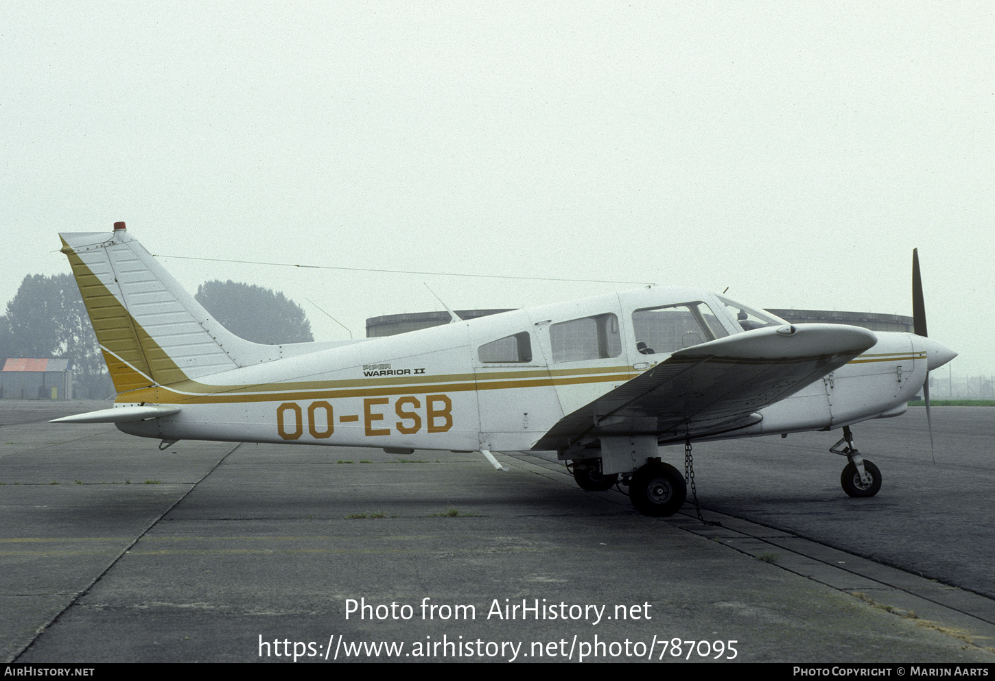 Aircraft Photo of OO-ESB | Piper PA-28-161 Warrior II | AirHistory.net #787095