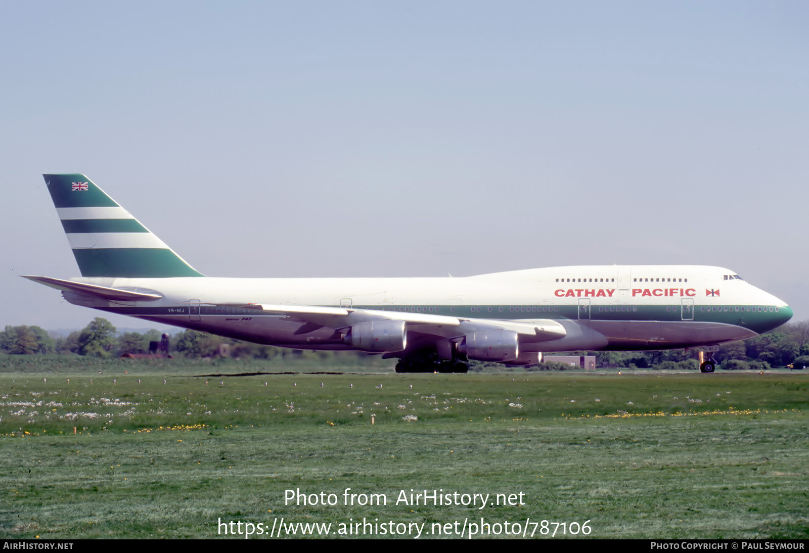 Aircraft Photo of VR-HIJ | Boeing 747-367 | Cathay Pacific Airways | AirHistory.net #787106