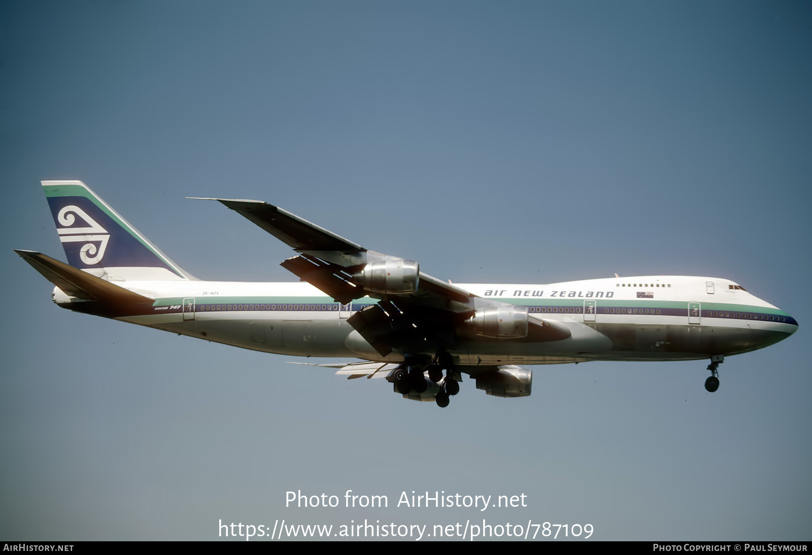 Aircraft Photo of ZK-NZX | Boeing 747-219B | Air New Zealand ...