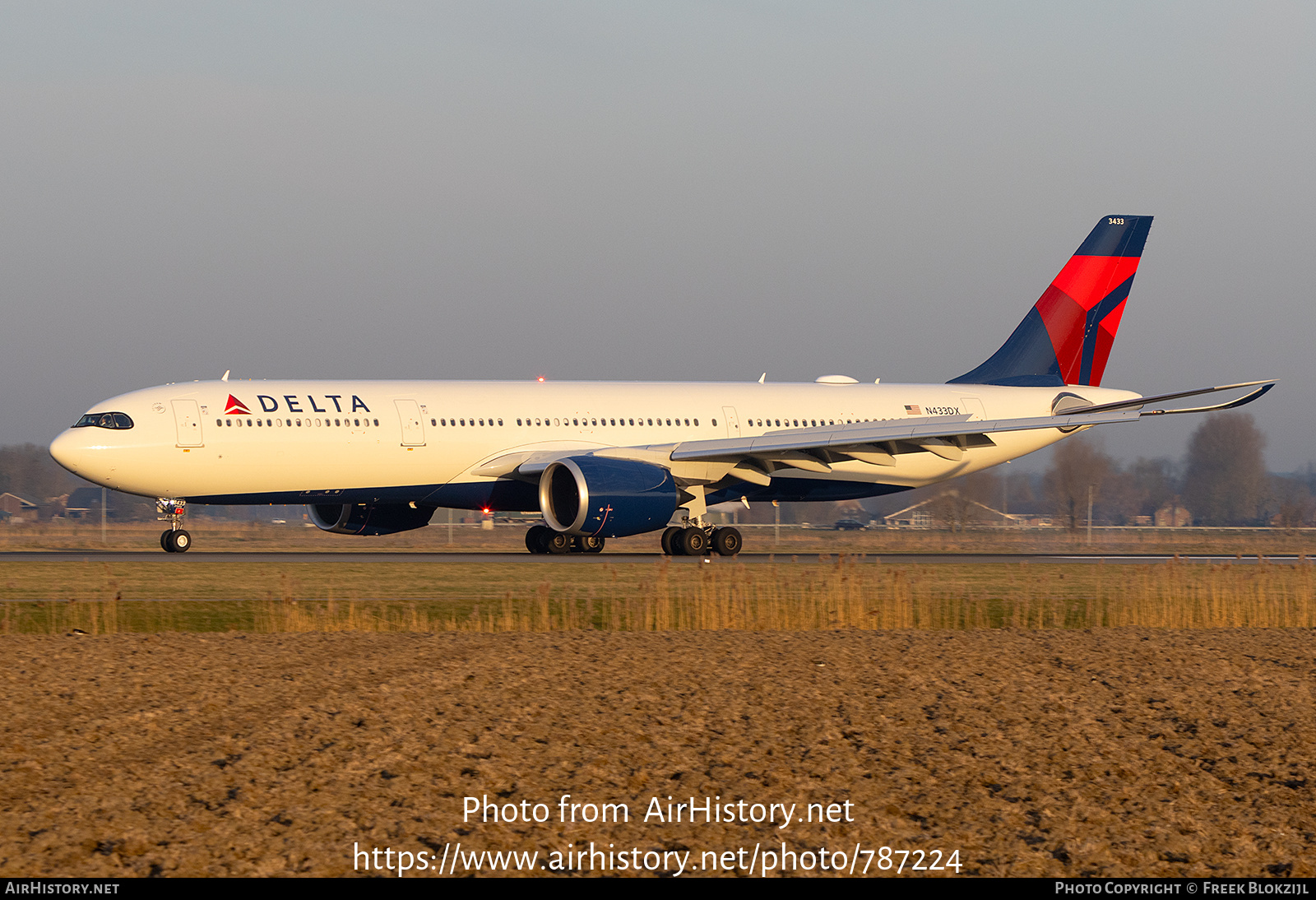 Aircraft Photo of N433DX | Airbus A330-941N | Delta Air Lines | AirHistory.net #787224