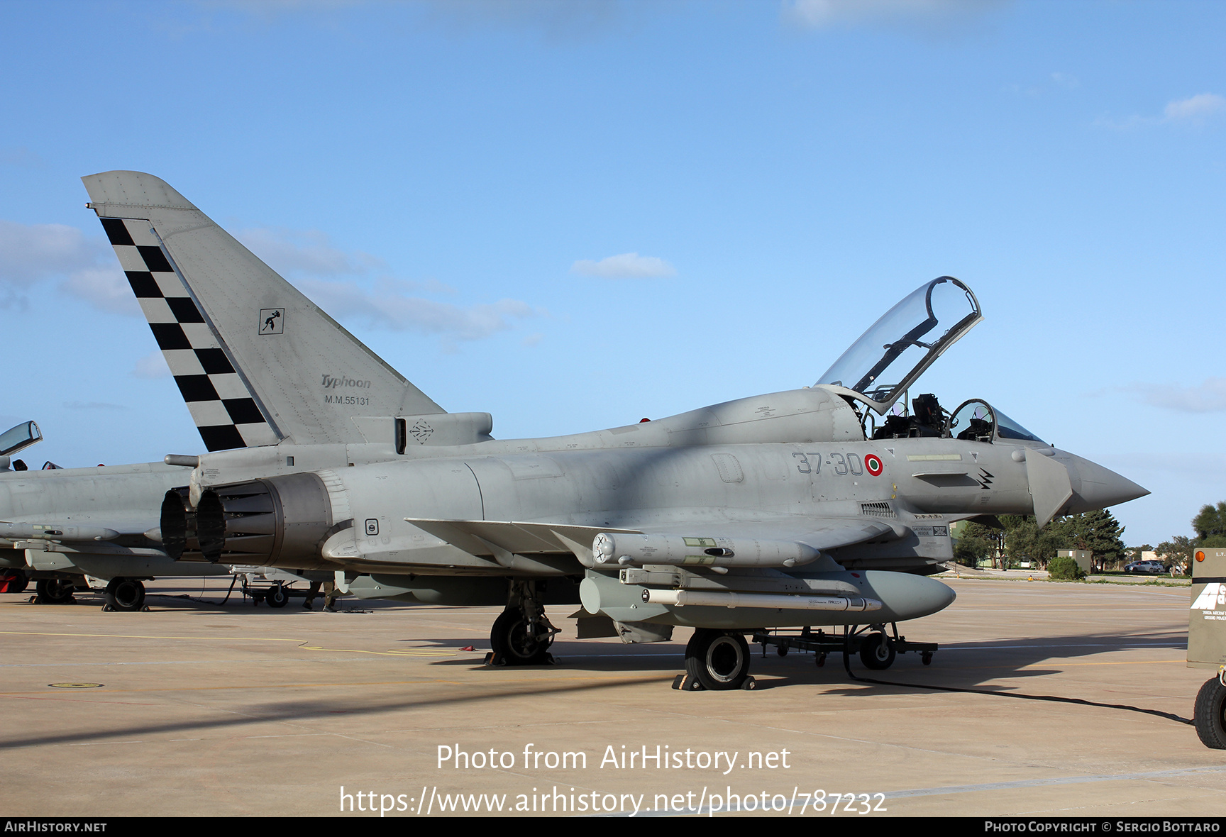 Aircraft Photo of MM55131 | Eurofighter TF-2000A Typhoon | Italy - Air Force | AirHistory.net #787232