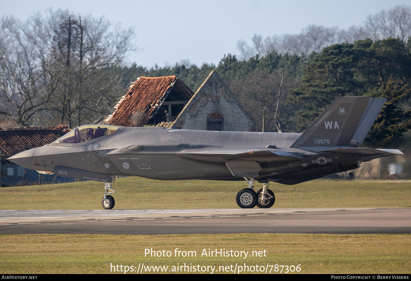 Aircraft Photo of 20-5575 / AF20-5575 | Lockheed Martin F-35A Lightning II | USA - Air Force | AirHistory.net #787306