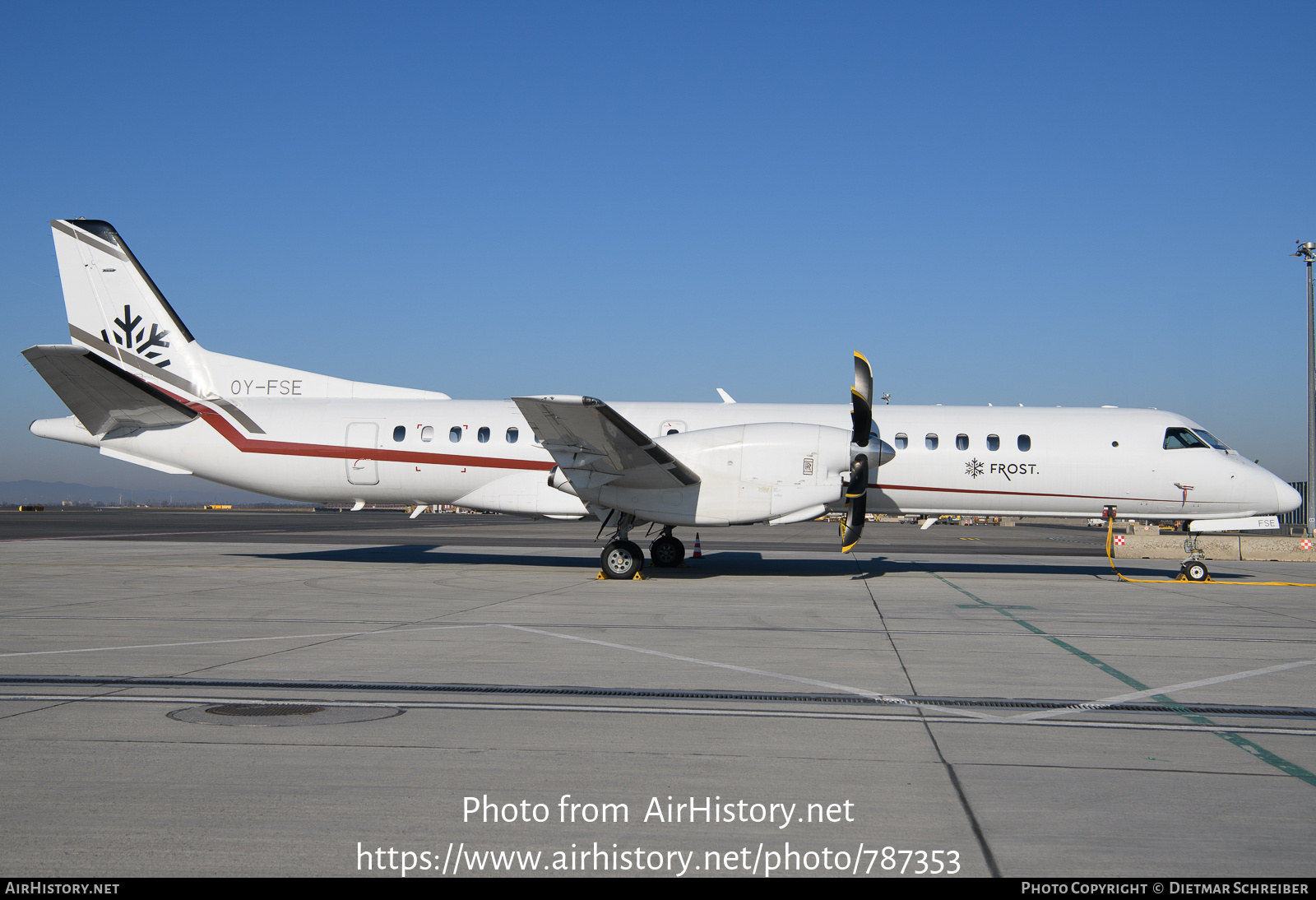 Aircraft Photo of OY-FSE | Saab 2000 | Frost Aero | AirHistory.net #787353