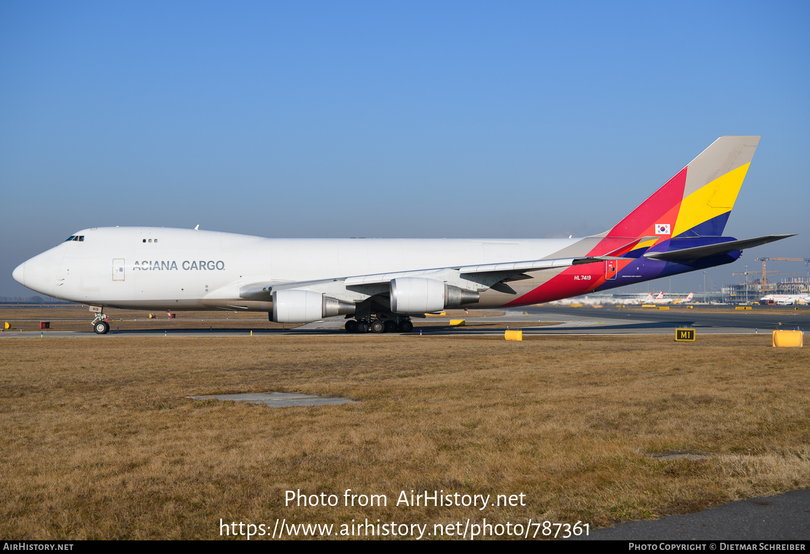 Aircraft Photo of HL7419 | Boeing 747-48EF/SCD | Asiana Airlines Cargo | AirHistory.net #787361