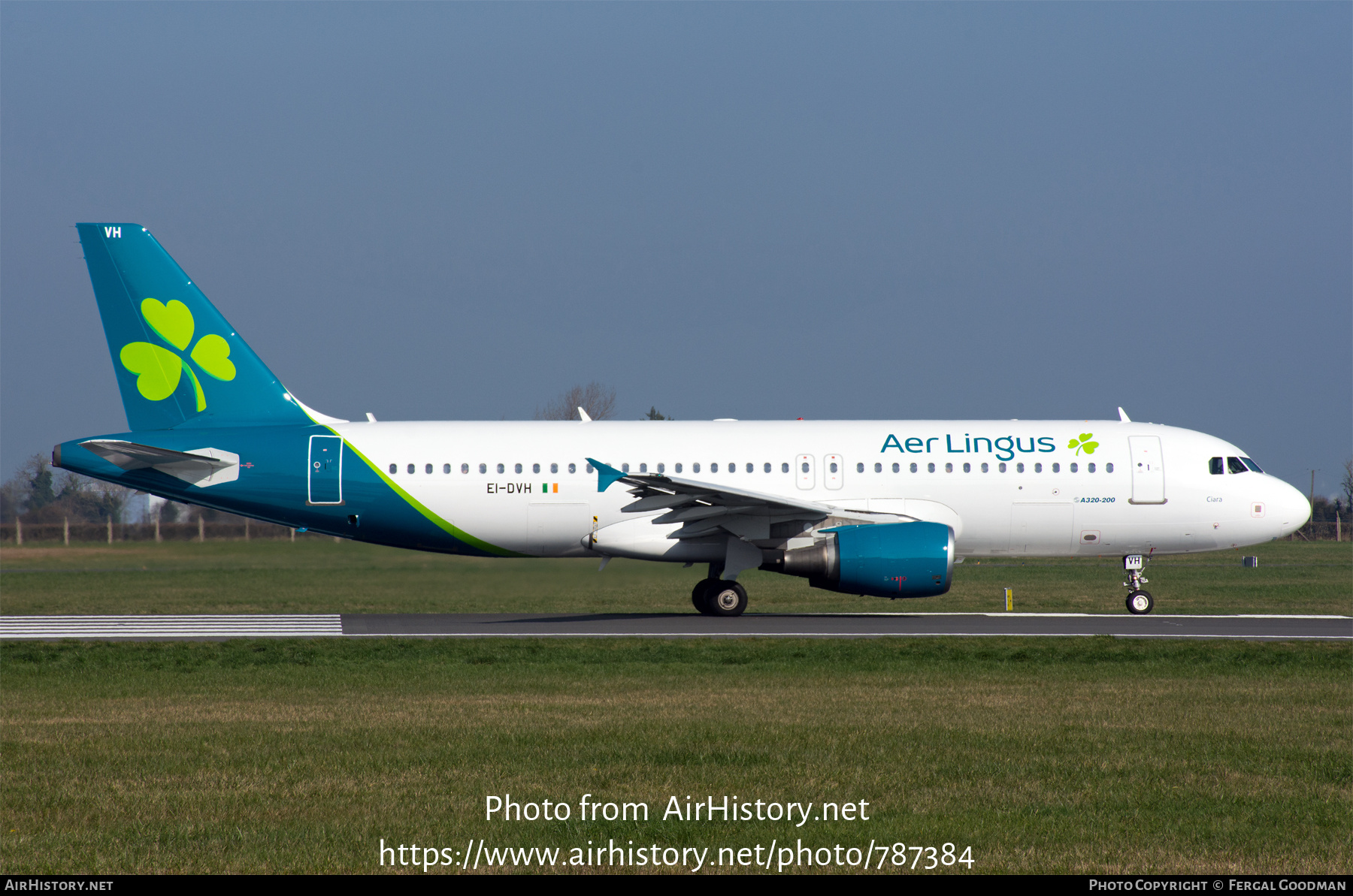 Aircraft Photo of EI-DVH | Airbus A320-214 | Aer Lingus | AirHistory.net #787384