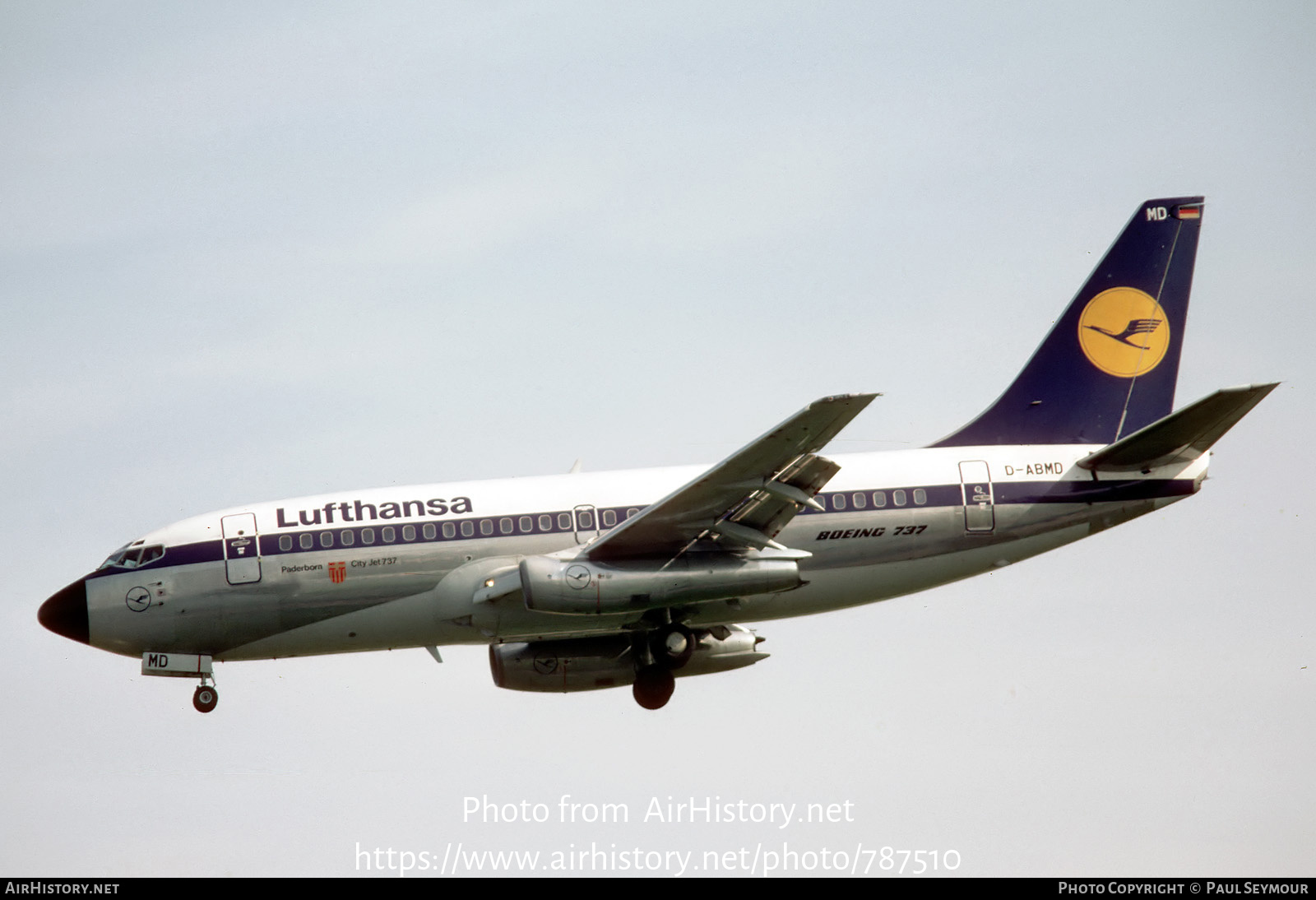 Aircraft Photo of D-ABMD | Boeing 737-230/Adv | Lufthansa | AirHistory.net #787510