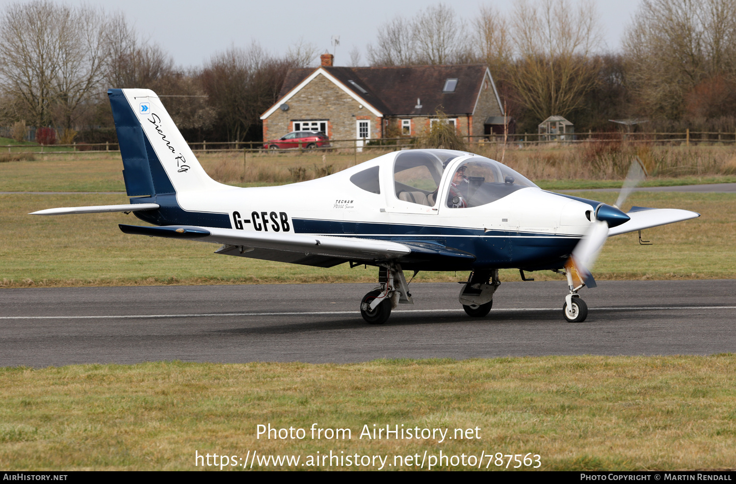 Aircraft Photo of G-CFSB | Tecnam P-2002RG Sierra | AirHistory.net #787563